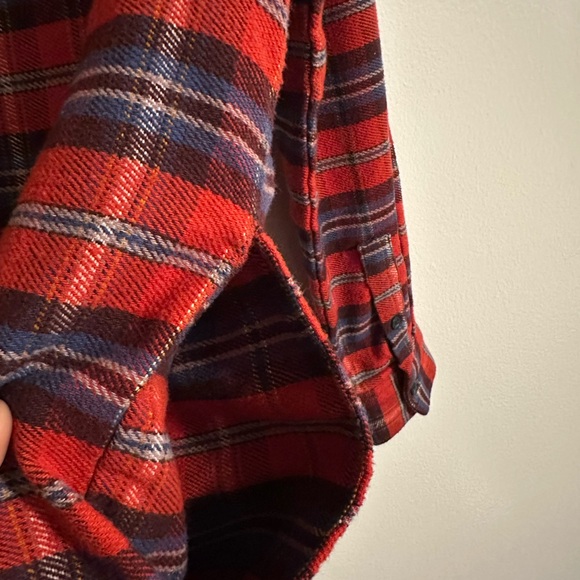MEN'S RELAXED FIT WORKWEAR PLAID OVERSHIRT - Picture 3 of 5